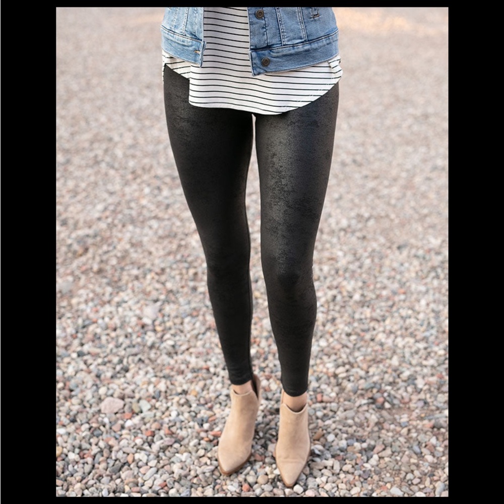 Faux leather Black Leggings